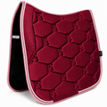 Elite Range Dressage Saddle Pad - Bordeaux Blush