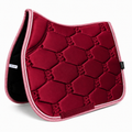 Elite Range Jumping Saddle pad - Bordeaux Blush