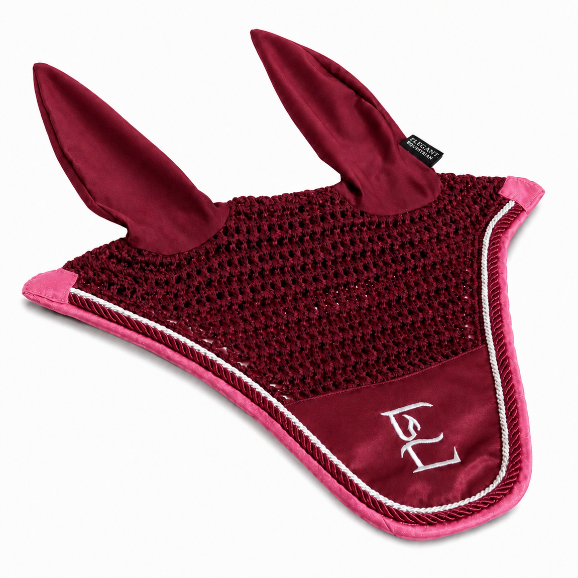 Elite Range Fly Veil - Bordeaux Blush