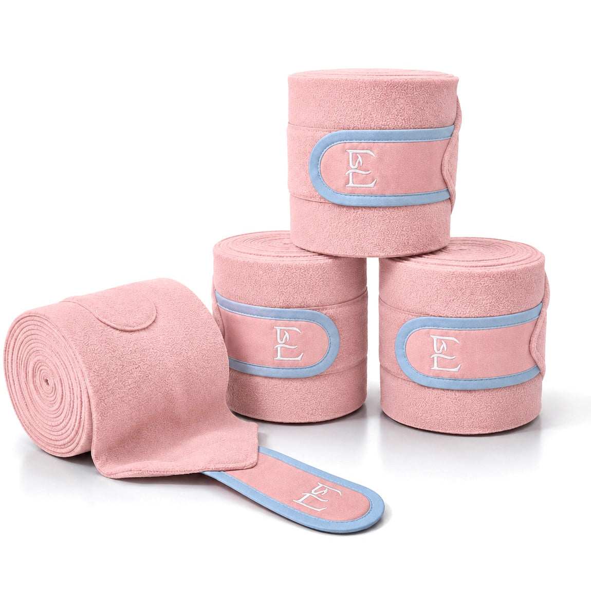 Elite Range Polo Bandages - Rose Galazio
