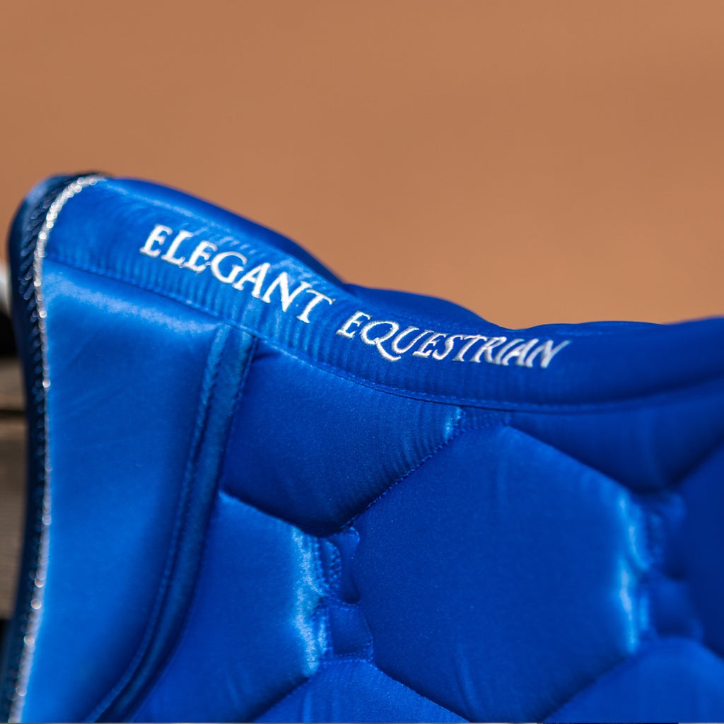 Elite Range Jumping Saddle pad - Blue Horizon