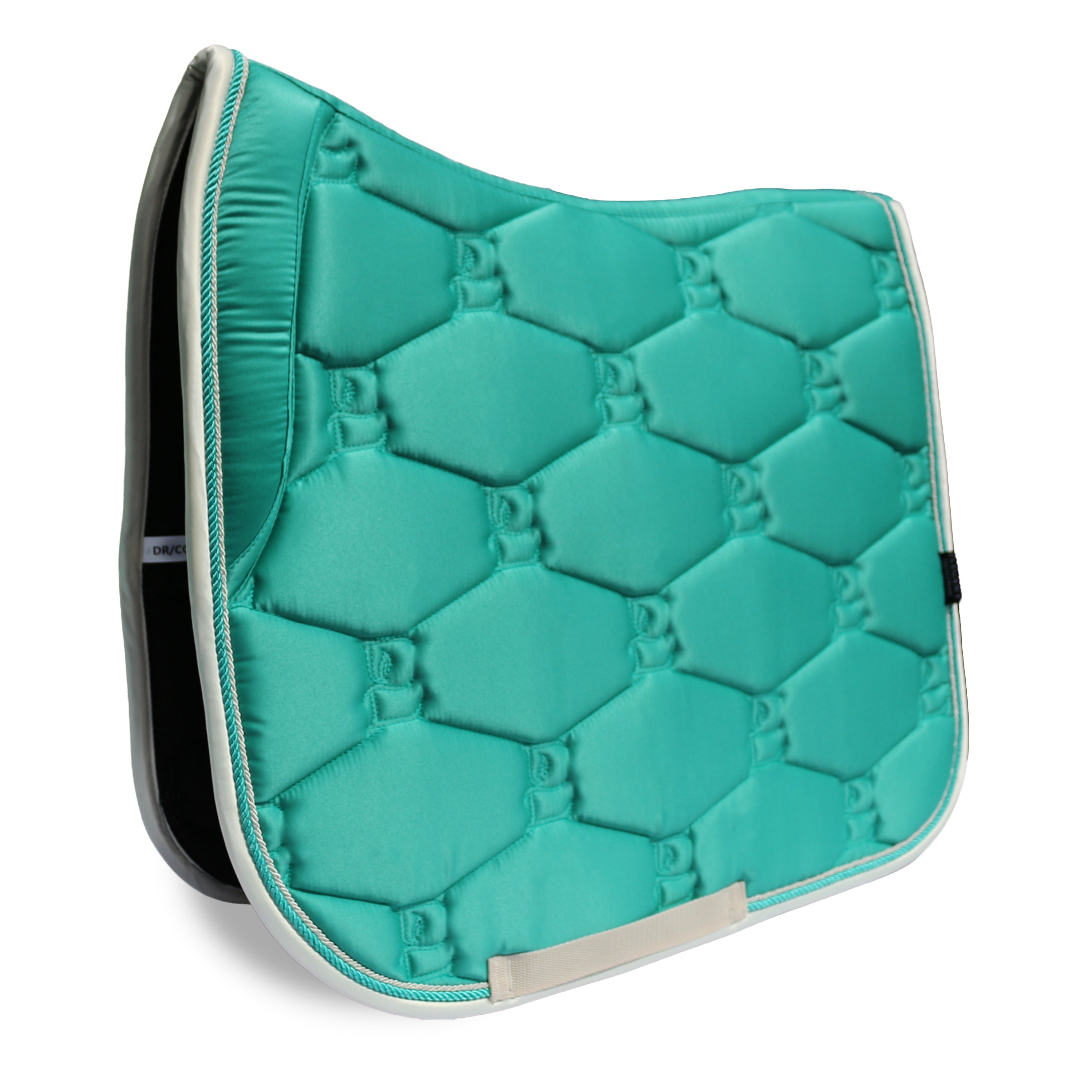 Elite Range Dressage Saddle Pad - Peacock Glow Green