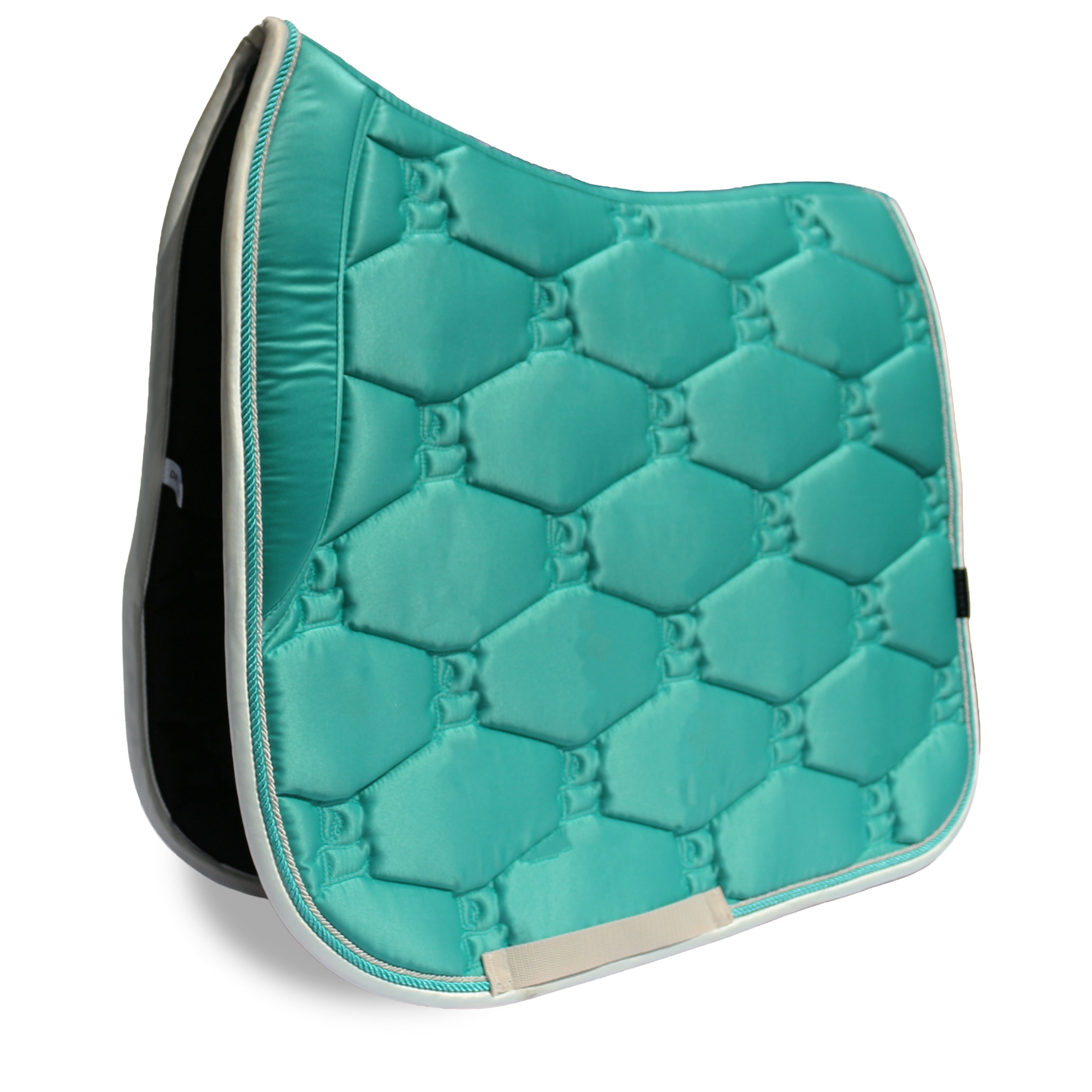 Elite Range Dressage Saddle Pad - Peacock Glow Green