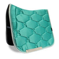 Elite Range Dressage Saddle Pad - Peacock Glow Green