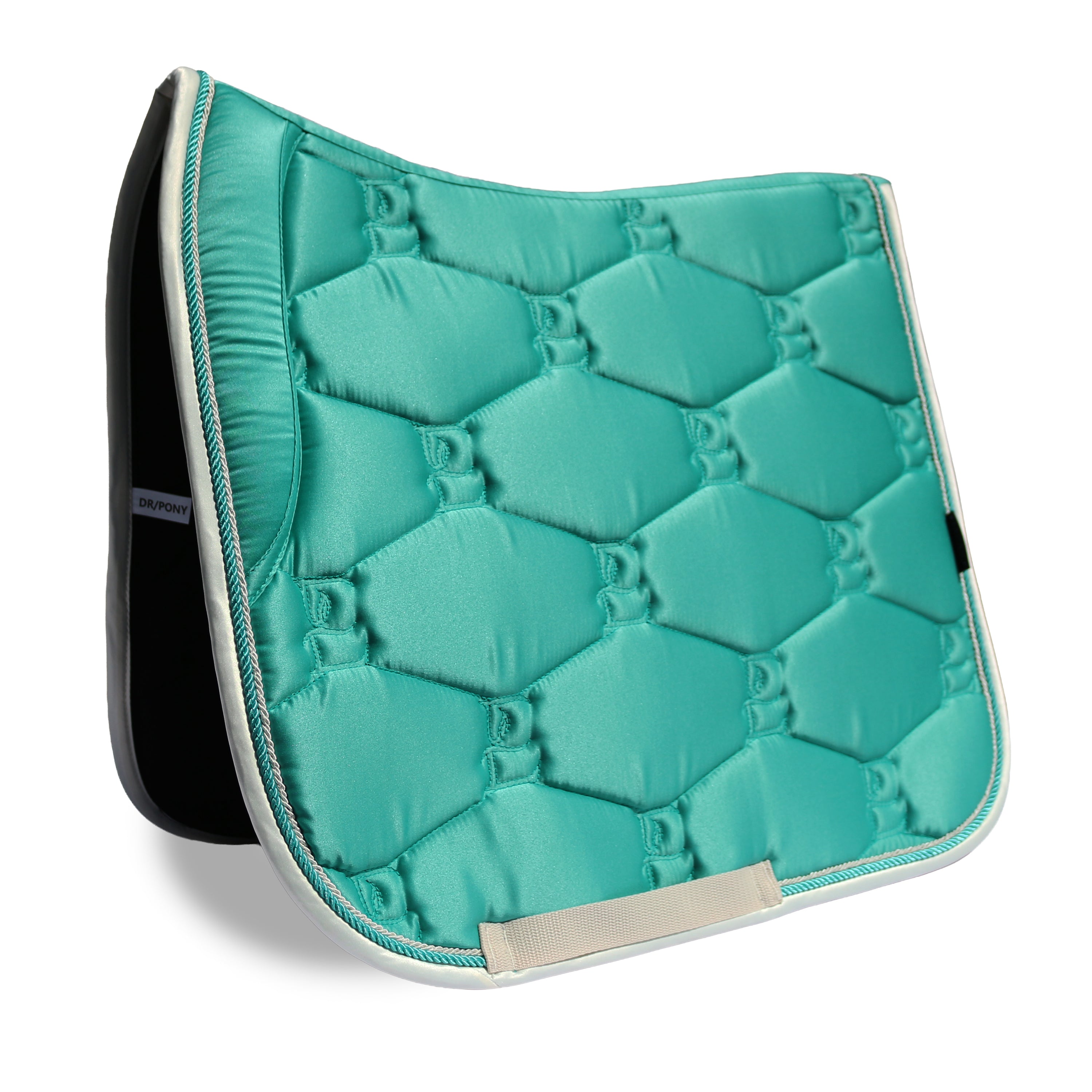 Elite Range Dressage Saddle Pad - Peacock Glow Green