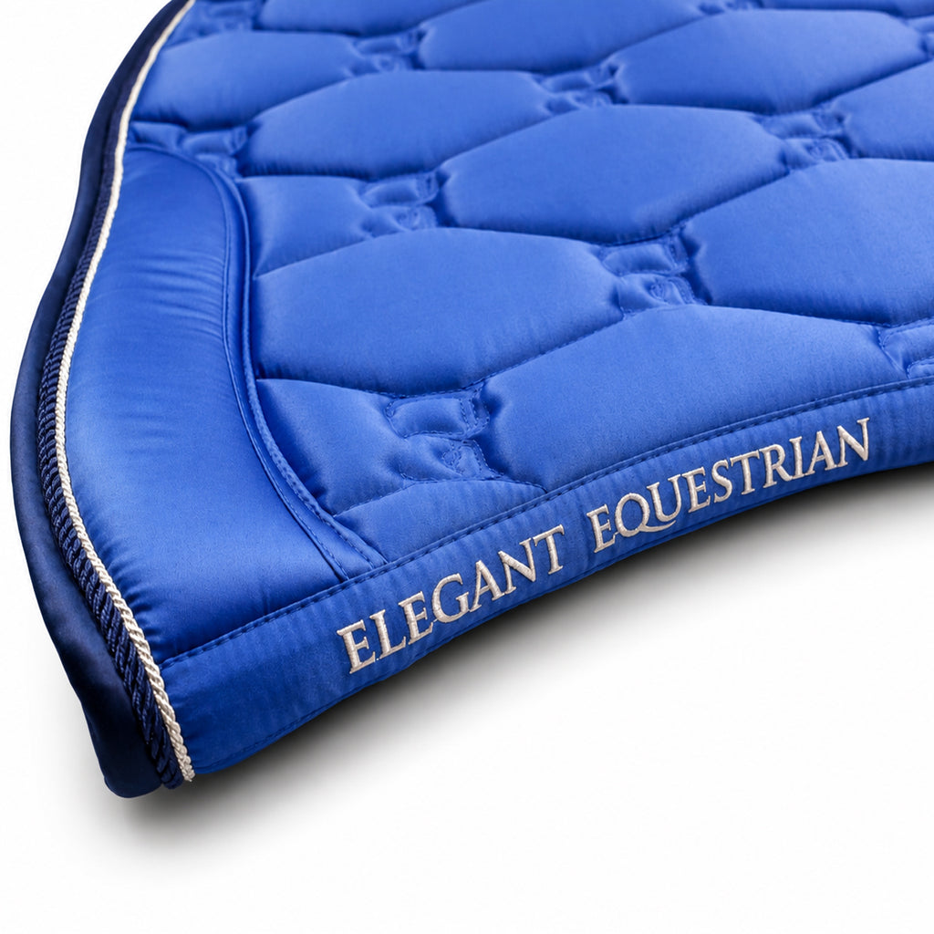 Elite Range Dressage Saddle Pad - Blue Horizon